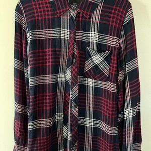 Rails Plaid Button Down